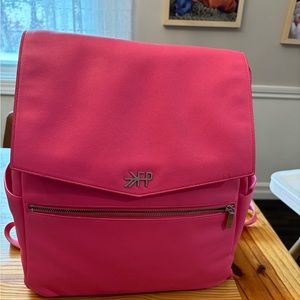 Pink freshly picked diaper bag